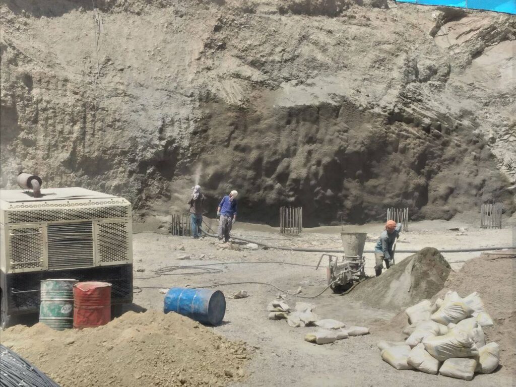 بهترین اجراکننده شاتکریت